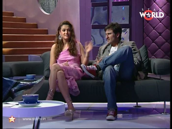 Saif Preity - Koffee with Karan (353) - Preity I Saif-Koffee with Karan