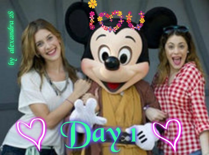 ♥..DAY 1..♥  21.03.2013 with Marty - 00-100 de zile cu Martina Stoessel si Selena Gomez