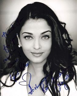 Aishwarya Rai - Autograf AISHWARYA RAI