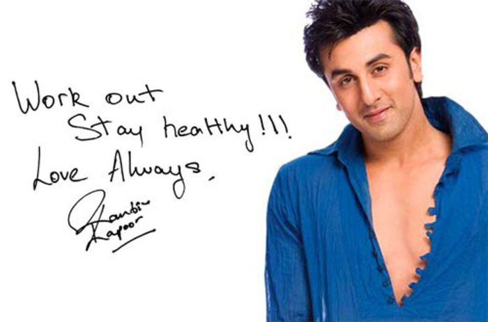 ranbir-kapoor - Autograf RANBIR KAPOOR