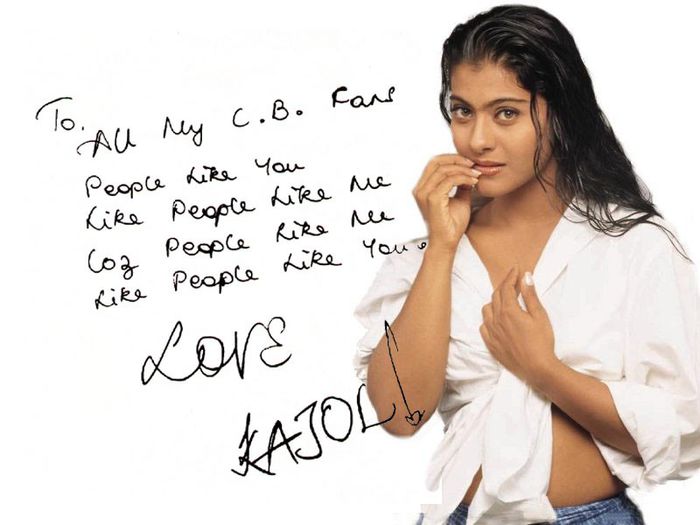 Kajol - Autograf KAJOL