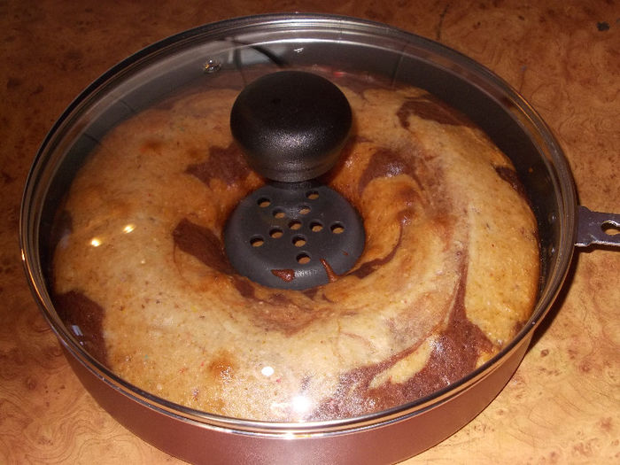 coronita de post coapta in Dry Cooker