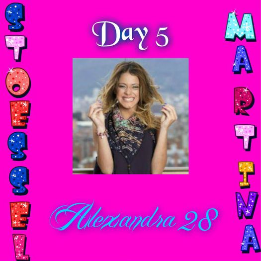 ♥..DAY 5..♥ 25.03.2013 with Marty - 00-100 de zile cu Martina Stoessel si Selena Gomez