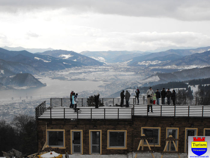 VEDERE DE PE COZLA IN DEPARTARE BARAJUL DE LA BATCA DOAMNEI