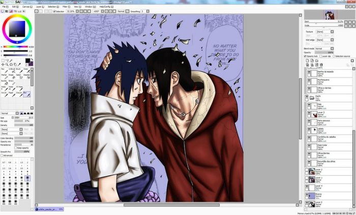 uchiha_brothers__wip_by_dannyfcool-d55ieg8 - 2 brothers
