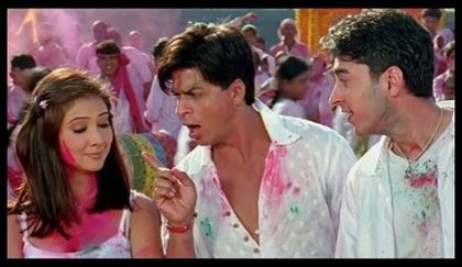 Shahrukh Khan - Vedetele sarbatoresc Holi