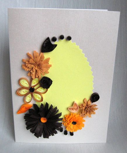 F10-1 - Quilling Easter cards -Felicitari de Paste