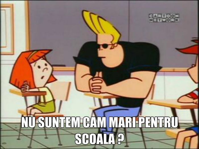 johnny bravo la scoala - Scoala asta e pentru toti