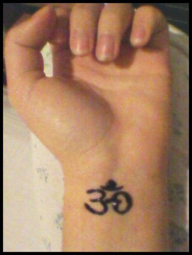 Tatuajul meu cu henna - Simbolul OM