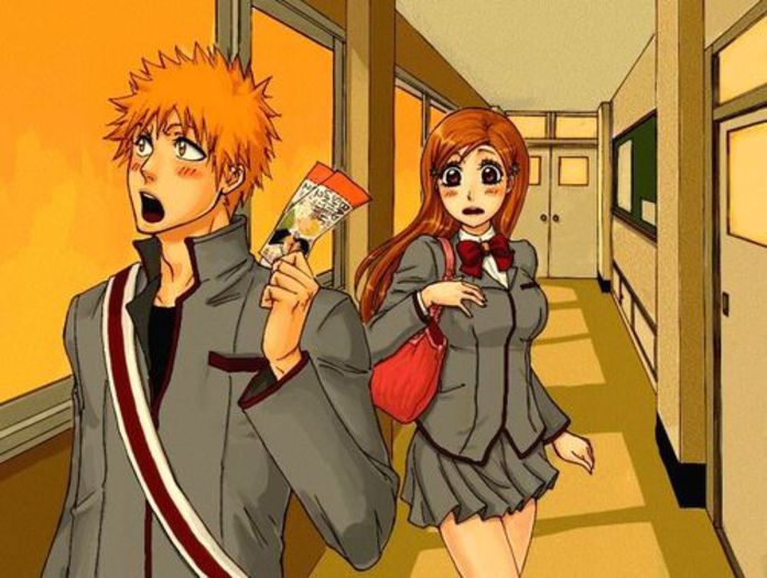 tumblr_lzca9gTVGZ1qcms86o1_500 - Ichigo and orihime