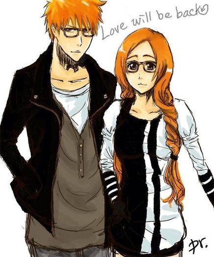 tumblr_me6g4o0rZV1rtulsqo1_500 - Ichigo and orihime