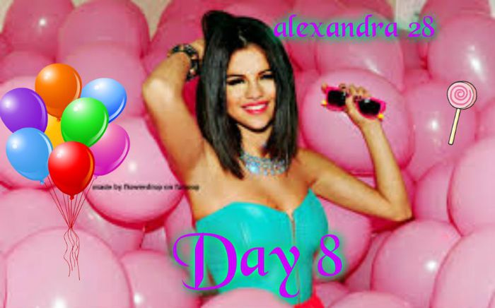 ♥..DAY 8..♥ 28.03.2013 with Selly - 00-100 de zile cu Martina Stoessel si Selena Gomez