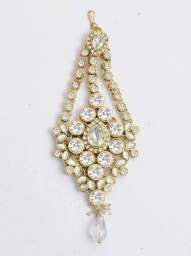 Indian-imitation-jewellery-pln10218iwc - Jhumar-Jhoomar-ornament par
