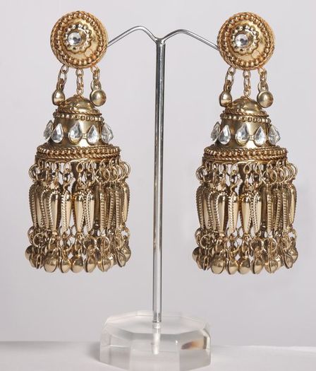 costumejewellerypln6135a - Jhoomka-Jhoomki-Cercei