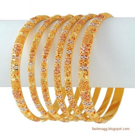 gold-bracelets-bangles-design-pics-gold-diamond-bangles-kangan-design-pictures-gold-bridal-indian-pa - Kangan-Bratara straveche