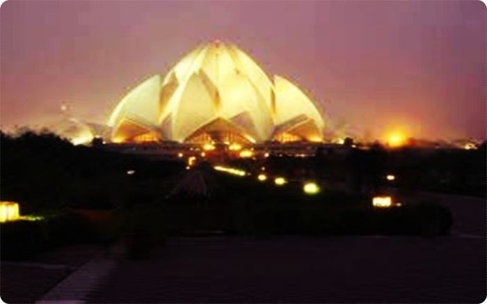 Templul Lotus -Bahapur din New Delhi.(Templul Bahai) - x-Obiective turistice-India-x