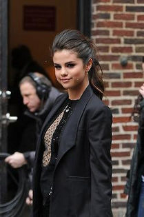 7 - Arriving at the David Letterman Show---18 March 2013