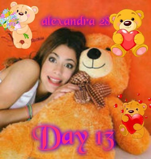 ♫..DAY 13..♫ 02.04.2013 with Marty - 00-100 de zile cu Martina Stoessel si Selena Gomez