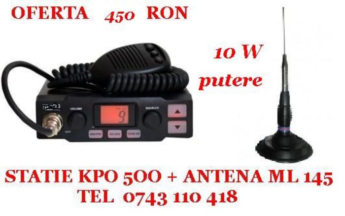 kpo 450 - Statie radio cb auto-tir Antene staii radio cb auto-tir