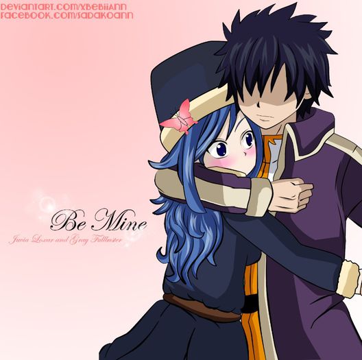 be_mine_____fairy_tail__gray_x_juvia__gruvia_by_xbebiiann-d4wv71n - Juvia