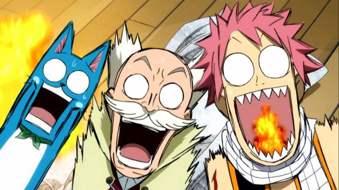 Natsu,_Happy,_and_Makarov_are_suprised