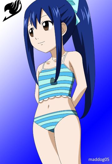 fairy_tail___wendy_marvell_in_swimsuit_by_maddog05-d54jk2s - Wendy
