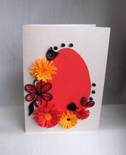 F15-2 - Quilling Easter cards -Felicitari de Paste