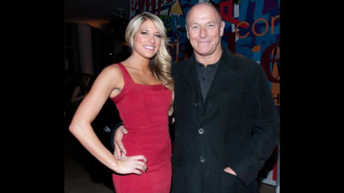 13645672 - Big Show and Kelly Kelly at USA Network New York City red carpet event for the Character Approved Ho