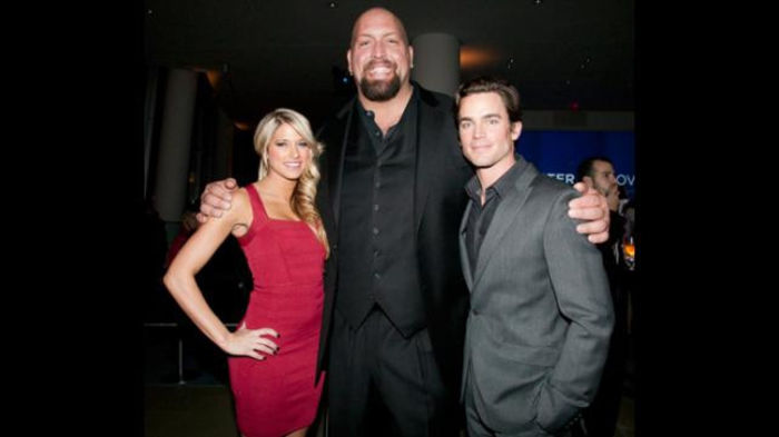 13645730 - Big Show and Kelly Kelly at USA Network New York City red carpet event for the Character Approved Ho