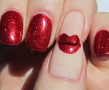 Lips-Nail-Art-300x202_thumb - xo_Modele unghii_xo