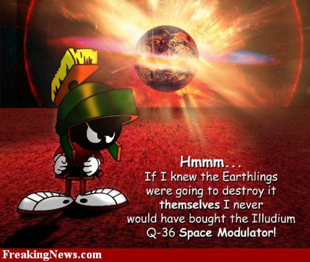 Marvin-the-Martian-Looking-at-Earth---56265