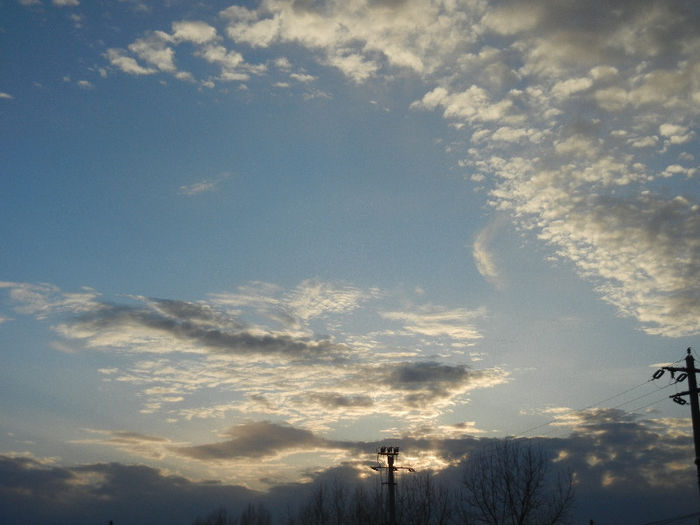Sunset Clouds (2013, April 12)