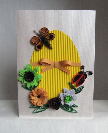 IMG_1251 - Quilling Easter cards -Felicitari de Paste