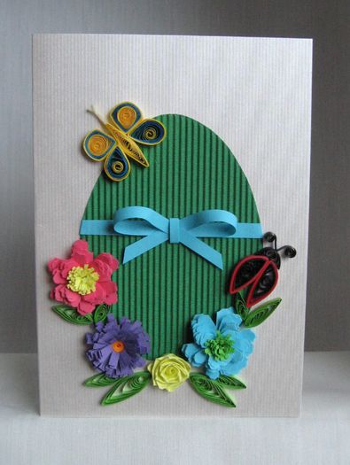 IMG_1257 - Quilling Easter cards -Felicitari de Paste