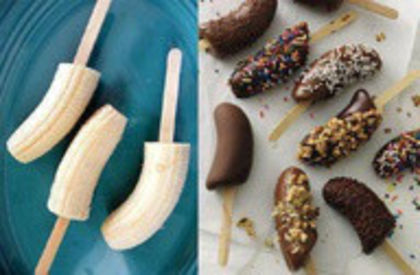 banane cu ciocolata - IDEI-bunatati pentru mese festive