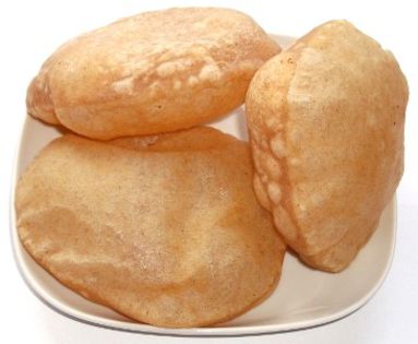 poori - Indian bread-Paine