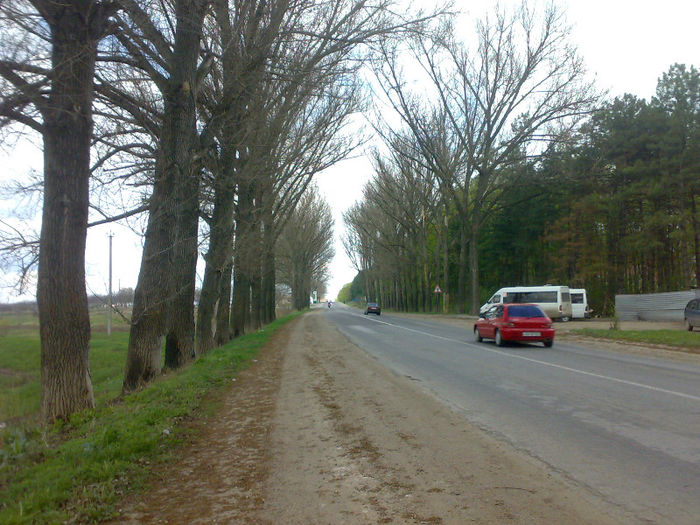Traseul Chisinau - Straseni - Republica Moldova