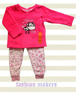 Pijama pentru fetite puf. roz(d) - Pijamale copii