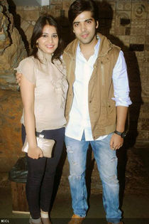 k-Mahajan-with-his-pretty-wife-Divya-during-the-launch-party-of-TV-show-Na-Bole-Hum-Na-Maine-Kuch-Ka