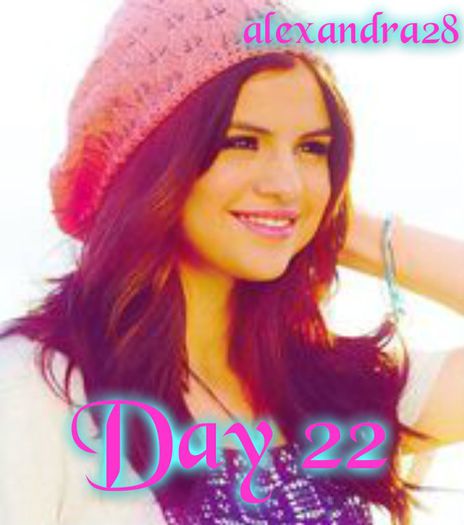 ♫..DAY 22..♫ 11.04.2013 with Selly - 00-100 de zile cu Martina Stoessel si Selena Gomez