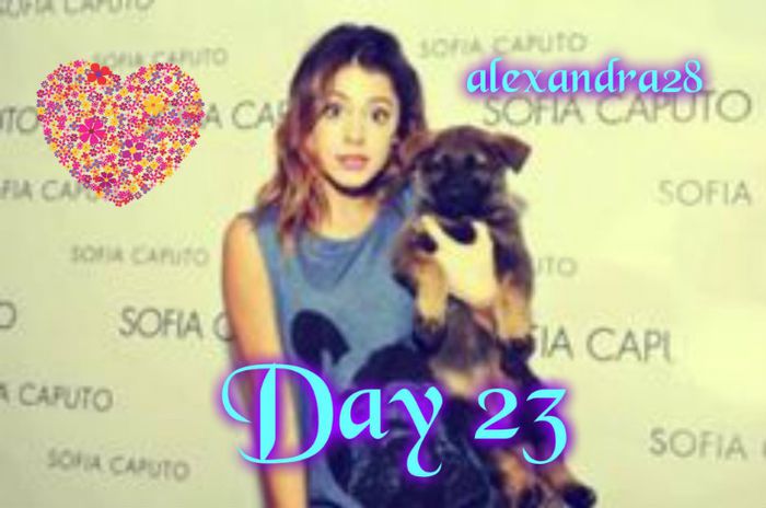 ♫..DAY 23..♫ 12.04.2013 with Marty - 00-100 de zile cu Martina Stoessel si Selena Gomez