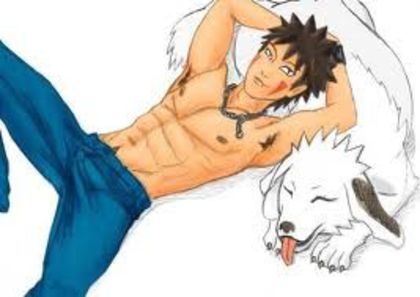 wtf O_O - kiba inuzuka