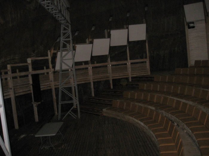 salina 023; zona  pentru spectacole, din lateral
