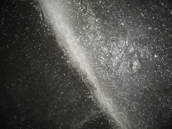 salina 066; detaliu al filonului de sare
