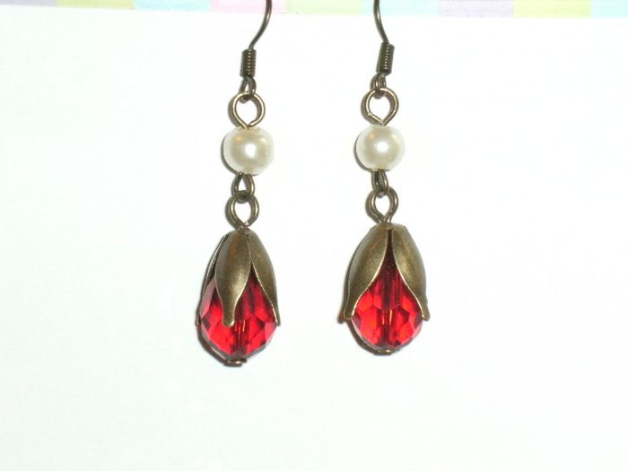 cercei cristale sticla 007