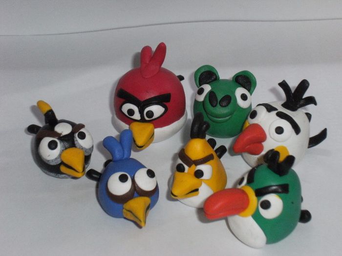 angry birds fimo 035