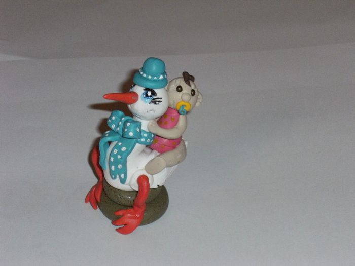 barza fimo 001 - Figurine fimo