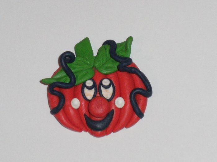 magnet dovleac fimo 005