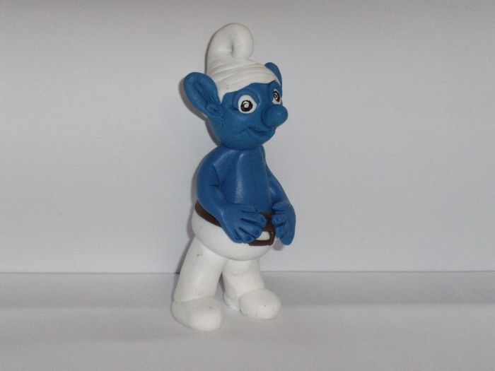smurf fimo 001