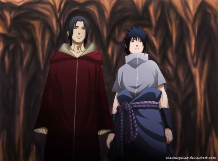 Itachi_and_sasuke_vs_kabuto